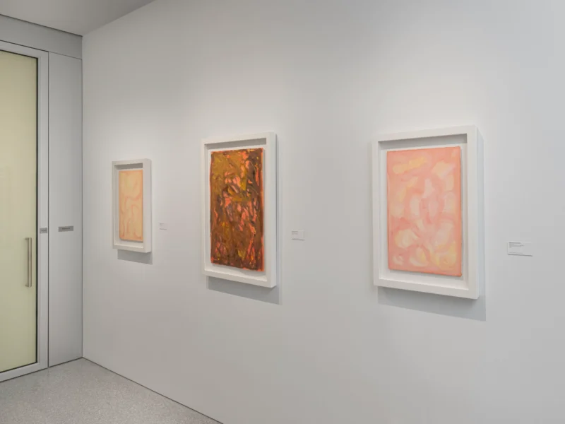 Installation shot from Beauford Delaney: The Light Contained in Every Thing, @ Michael Rosenfeld Gallery