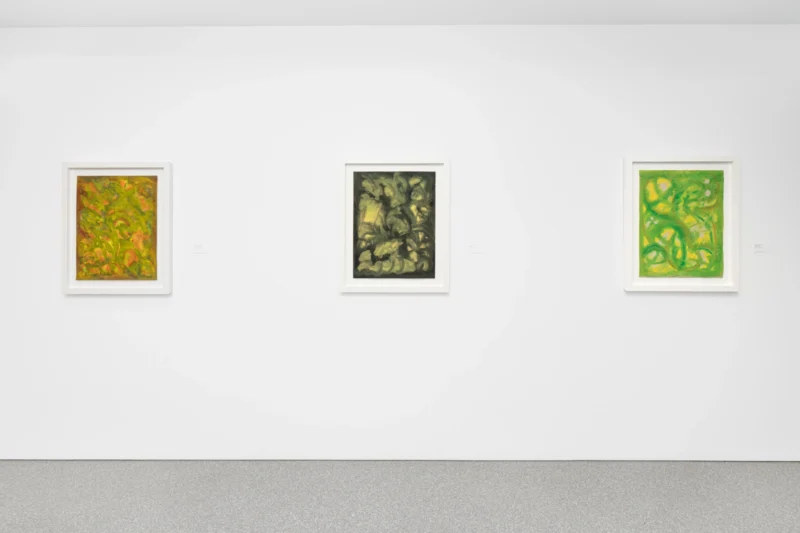 Installation shot from Beauford Delaney: The Light Contained in Every Thing, @ Michael Rosenfeld Gallery