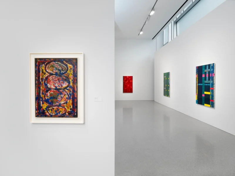 Installation shot from Beauford Delaney: The Light Contained in Every Thing, @ Michael Rosenfeld Gallery