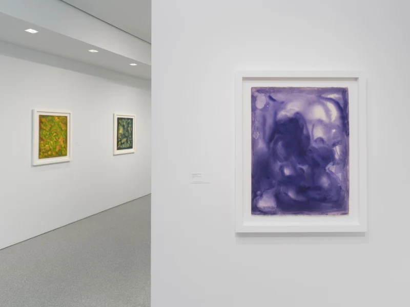 Installation shot from Beauford Delaney: The Light Contained in Every Thing, @ Michael Rosenfeld Gallery