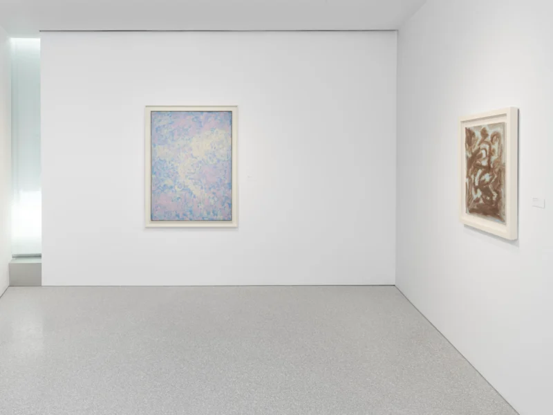Installation shot from Beauford Delaney: The Light Contained in Every Thing, @ Michael Rosenfeld Gallery