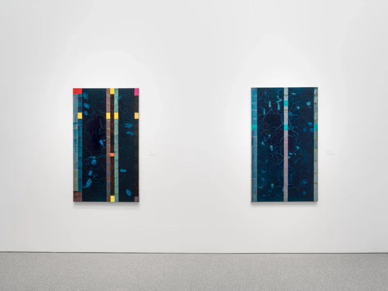 Installation shot from William T. Williams: Word of Eye, @ Michael Rosenfeld Gallery