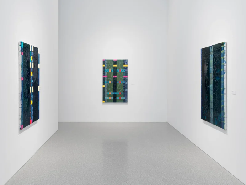 Installation shot from William T. Williams: Word of Eye, @ Michael Rosenfeld Gallery
