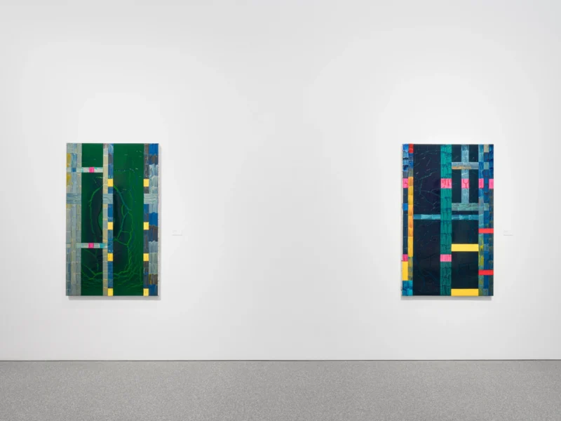 Installation shot from William T. Williams: Word of Eye, @ Michael Rosenfeld Gallery