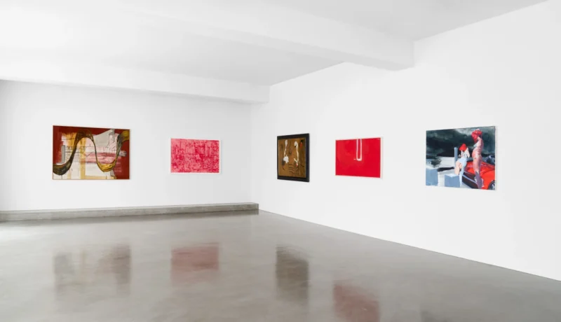 Installation shot from Red, @ Ordovas