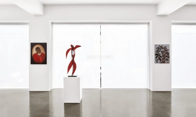 Installation shot from Red, @ Ordovas