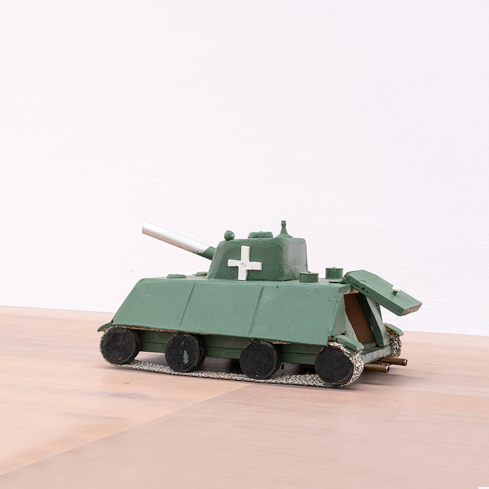 Andreas Slominski, Panzer, Mausefalle, 1996