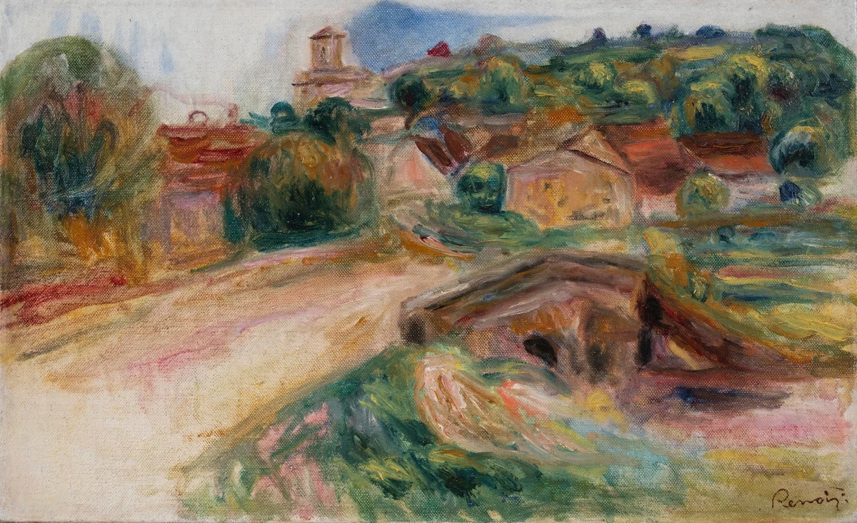 Pierre-Auguste Renoir, Entrée De Village, 1913