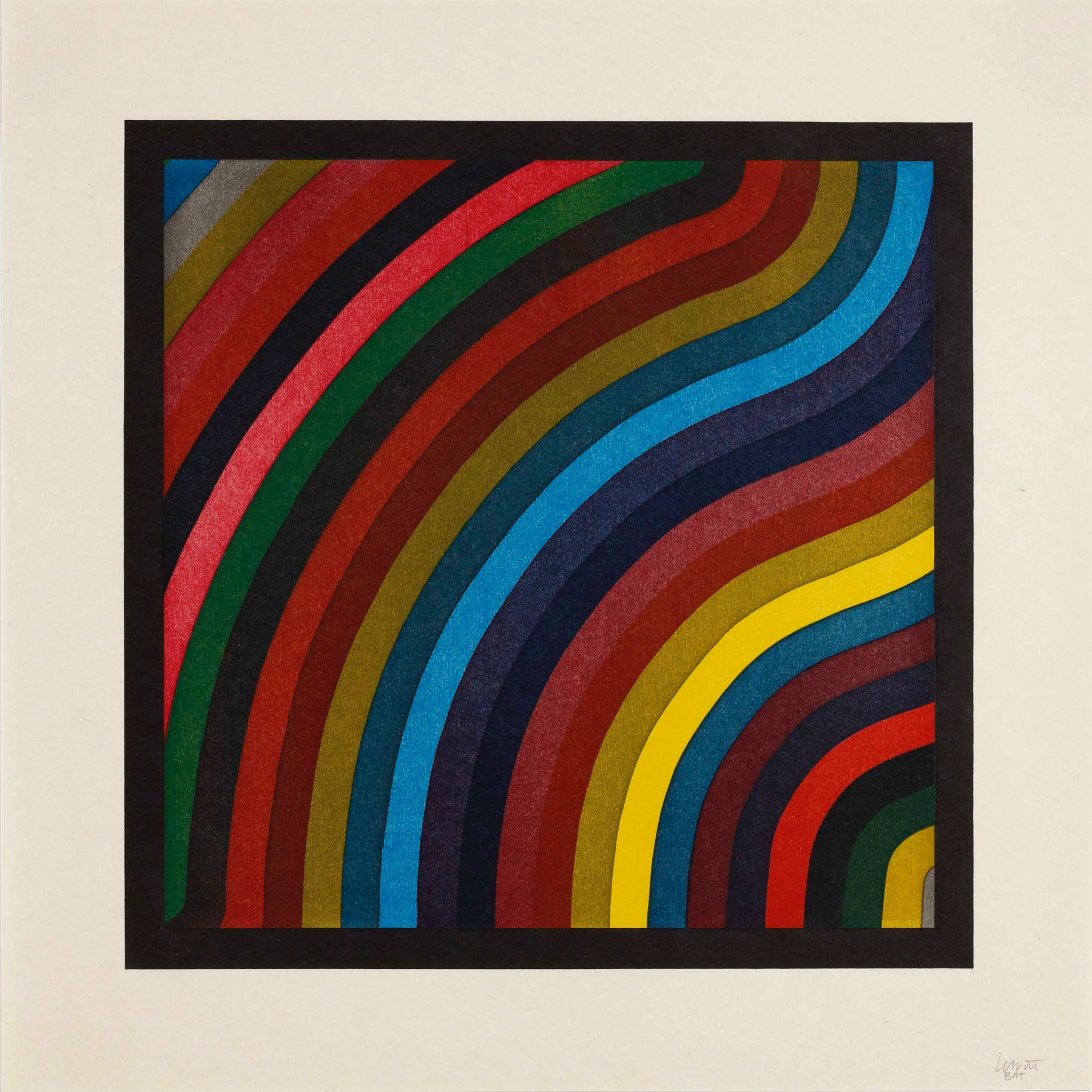 Image for The Location of Lines: The Prints of Sol LeWitt 1970 - 2005, at Cristea Roberts Gallery