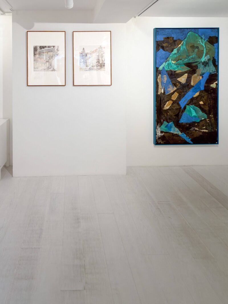 Installation shot from Ink Flux - 7 Narratives of Contemporary Chinese Ink, @ Bluerider ART