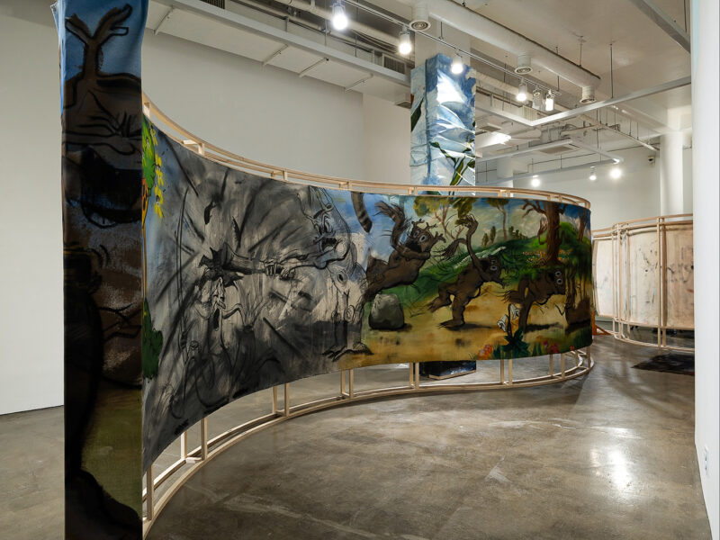 Installation shot from Lee Eun: Silly Symphony, @ Gallery Chosun