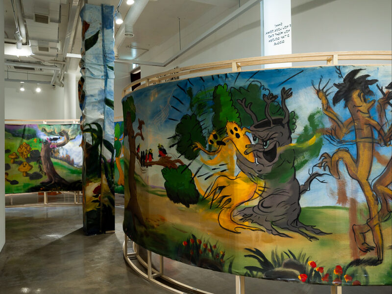 Installation shot from Lee Eun: Silly Symphony, @ Gallery Chosun
