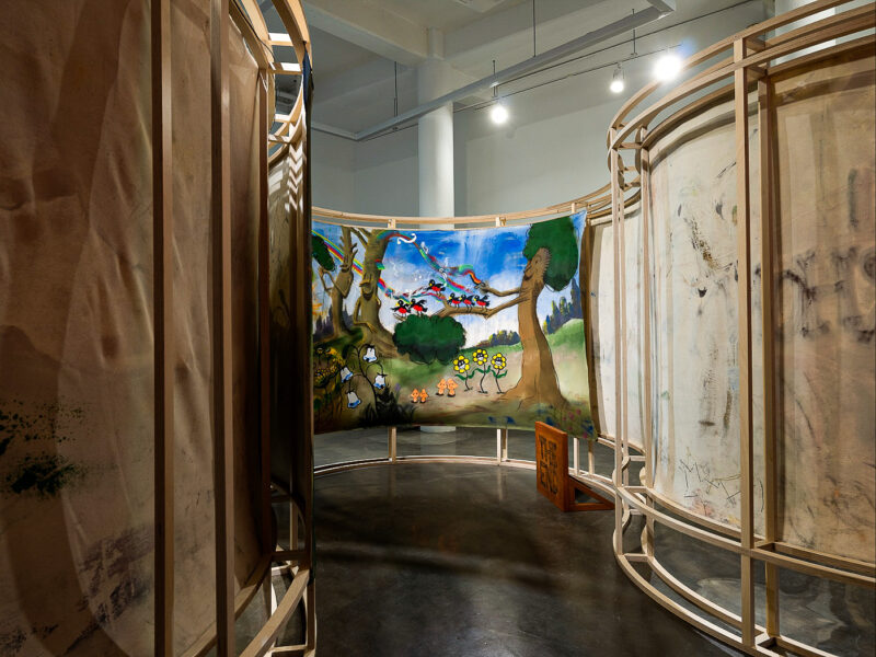 Installation shot from Lee Eun: Silly Symphony, @ Gallery Chosun