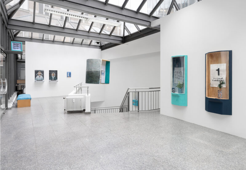 Installation shot from Julian Turner: Esprit, @ Galerie Bärbel Grässlin