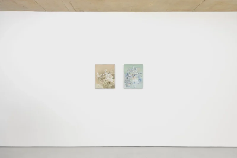 Installation shot from Jingge Dong: Warship in Bloom / Five Sons Ascendant, @ Alice Amati