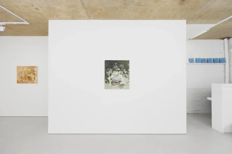 Installation shot from Jingge Dong: Warship in Bloom / Five Sons Ascendant, @ Alice Amati