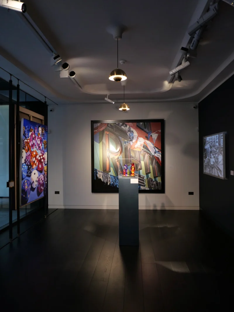 Installation shot from MONO/CHROMA, @ Alon Zakaim Fine Art