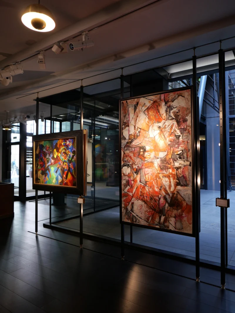 Installation shot from MONO/CHROMA, @ Alon Zakaim Fine Art