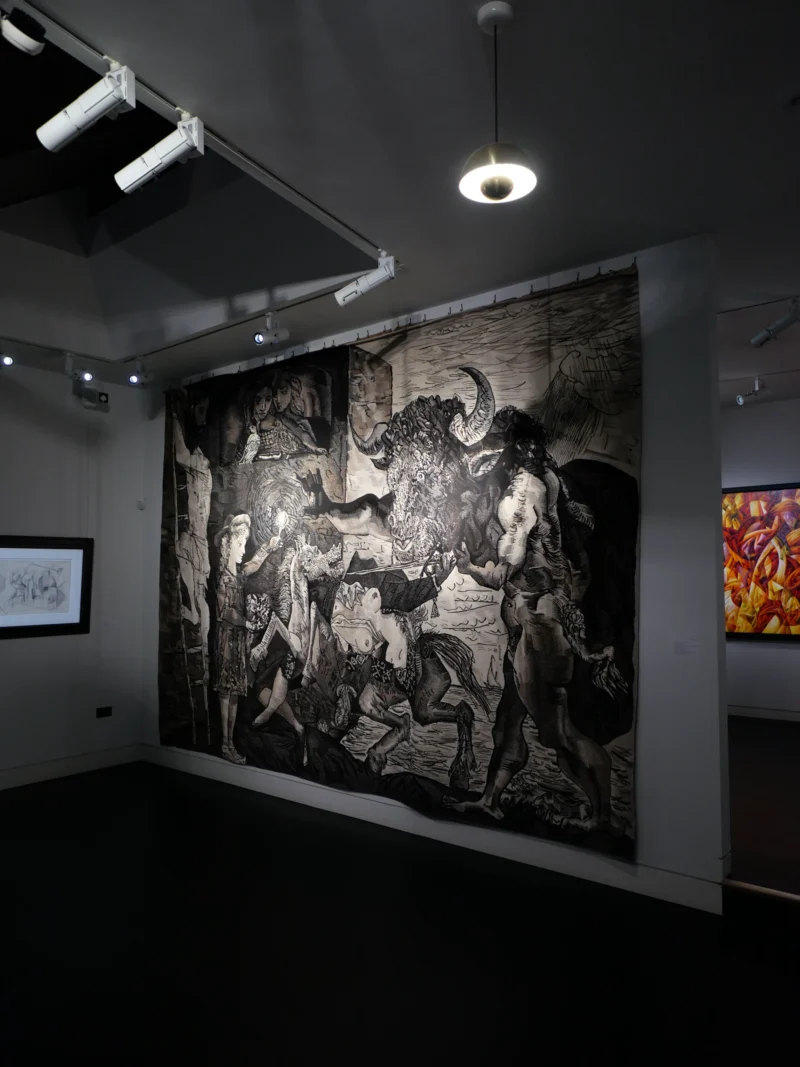 Installation shot from MONO/CHROMA, @ Alon Zakaim Fine Art