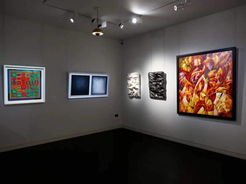 Installation shot from MONO/CHROMA, @ Alon Zakaim Fine Art