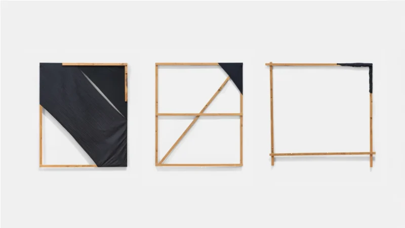 Georg Herold, Kunstraub I, II, III (Art Theftology I, II, III), 1985