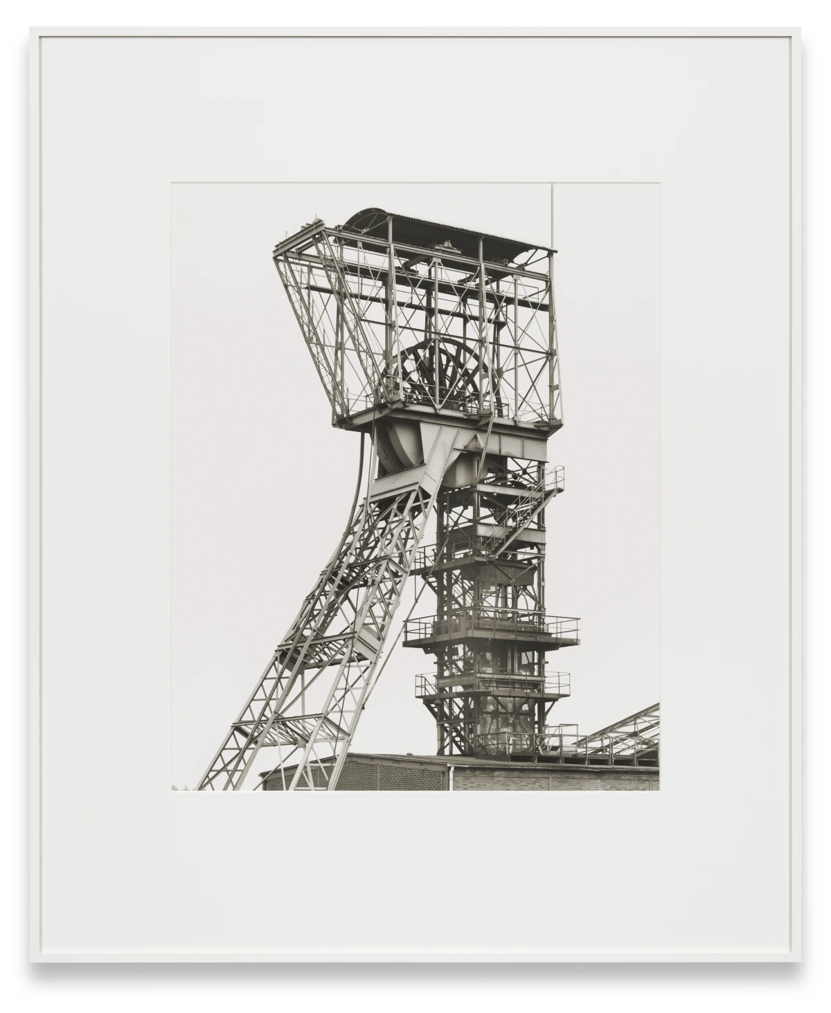 Bernd & Hilla Becher, Winding Tower, Zeche Friedrich der Große, Herne, D, 1978