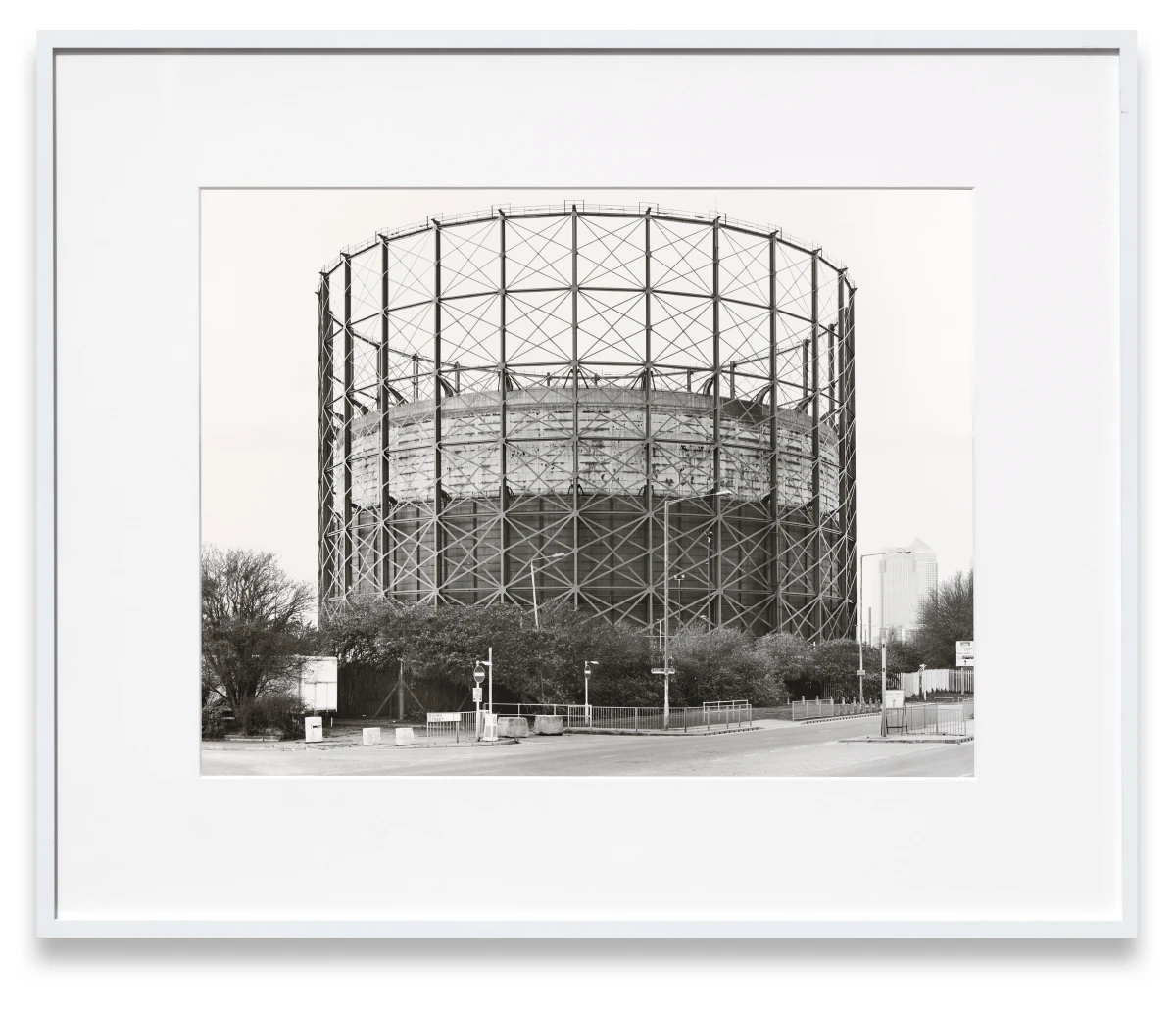 Bernd & Hilla Becher, Gas Tank, North Greenwich, London, UK, 2009