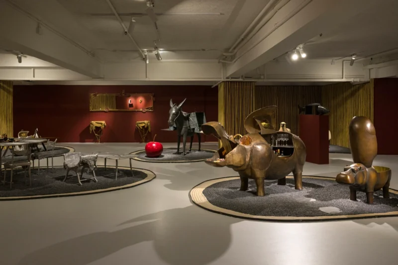 Installation shot from Les Lalanne: A Living Landscape, @ Ben Brown Fine Arts