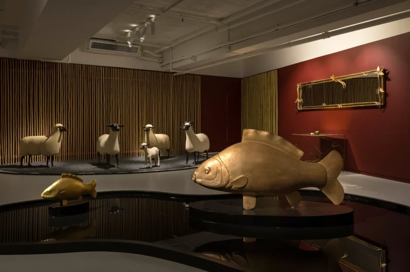 Installation shot from Les Lalanne: A Living Landscape, @ Ben Brown Fine Arts