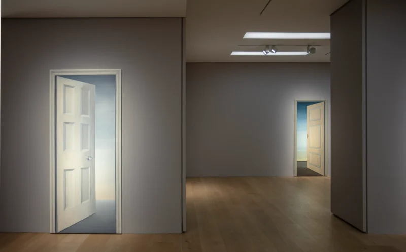 Installation shot from Gavin Turk: The Escapologist, @ Ben Brown Fine Arts