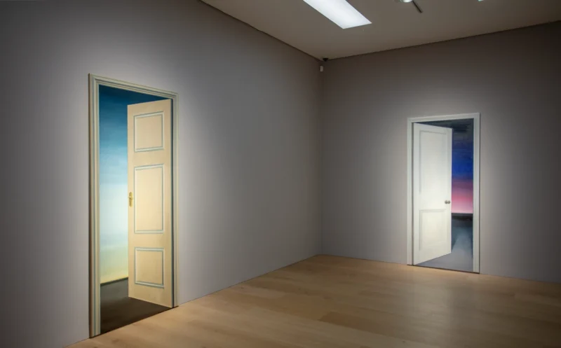 Installation shot from Gavin Turk: The Escapologist, @ Ben Brown Fine Arts