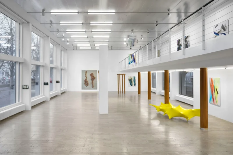 Installation shot from Georg Herold f., @ Capitain Petzel