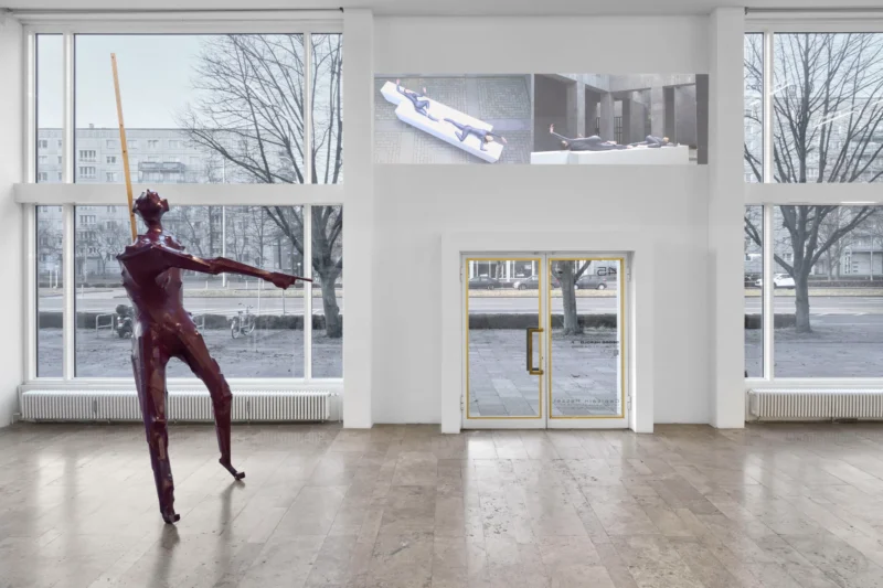 Installation shot from Georg Herold f., @ Capitain Petzel