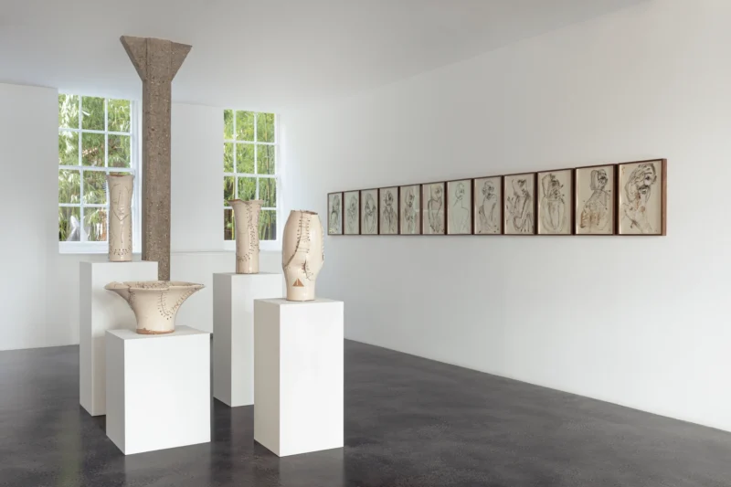 Installation shot from Antonio Marras: Caos Calmo, @ Carpenters Workshop Gallery