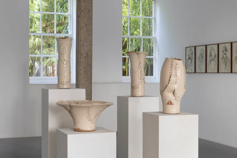 Installation shot from Antonio Marras: Caos Calmo, @ Carpenters Workshop Gallery