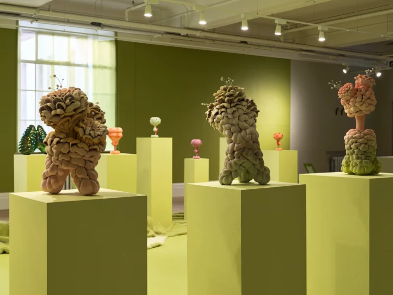 Installation shot from 2126: A Ceramic Odyssey, @ County Hall Pottery