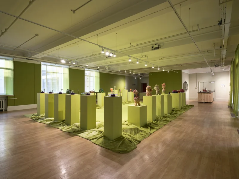 Installation shot from 2126: A Ceramic Odyssey, @ County Hall Pottery