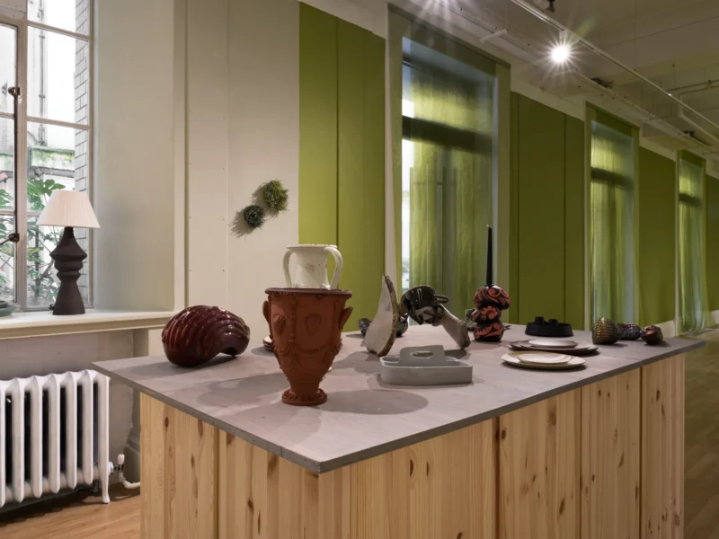 Installation shot from 2126: A Ceramic Odyssey, @ County Hall Pottery