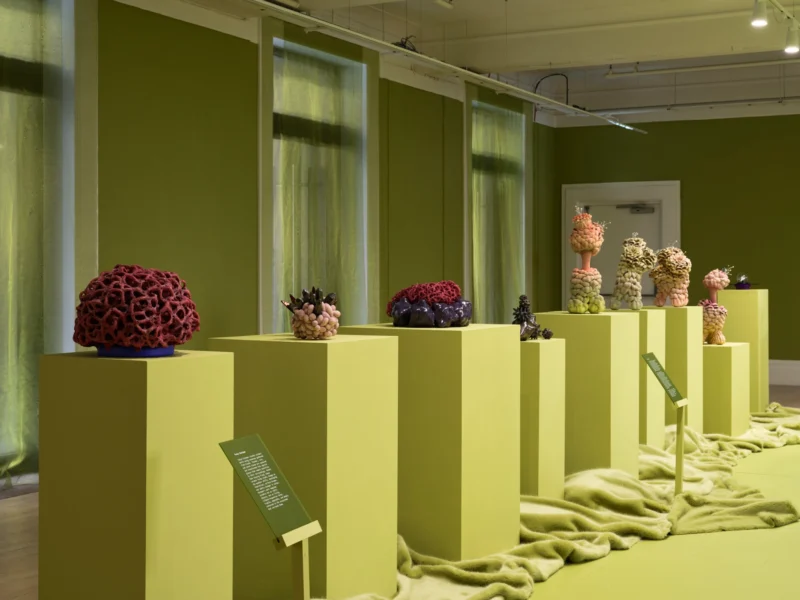 Installation shot from 2126: A Ceramic Odyssey, @ County Hall Pottery