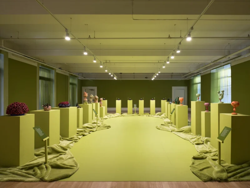 Installation shot from 2126: A Ceramic Odyssey, @ County Hall Pottery