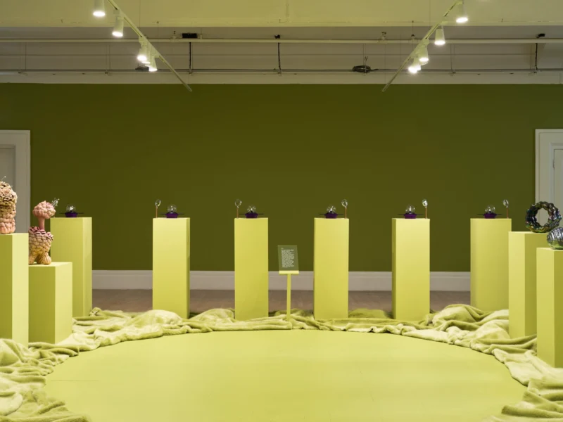 Installation shot from 2126: A Ceramic Odyssey, @ County Hall Pottery