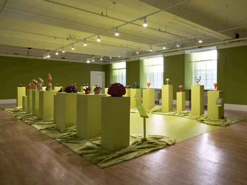 Installation shot from 2126: A Ceramic Odyssey, @ County Hall Pottery