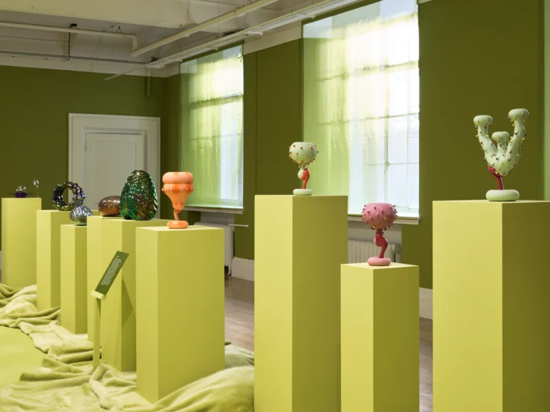 Installation shot from 2126: A Ceramic Odyssey, @ County Hall Pottery