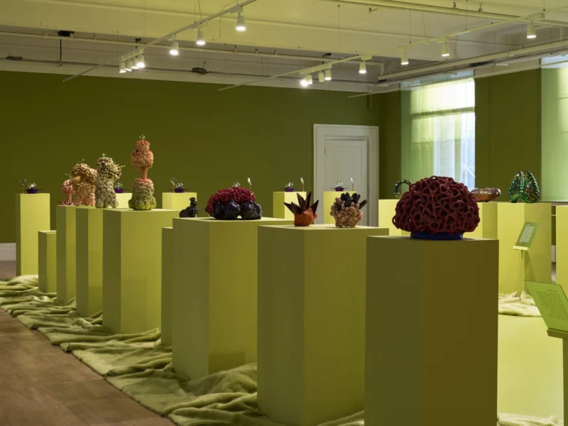 Installation shot from 2126: A Ceramic Odyssey, @ County Hall Pottery