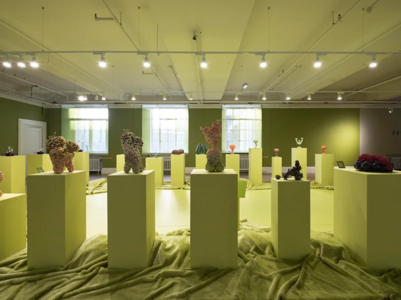 Installation shot from 2126: A Ceramic Odyssey, @ County Hall Pottery