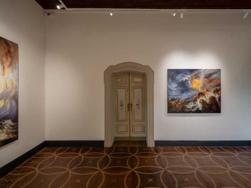 Installation shot from Maria Kreyn: Continuum, @ Robilant+Voena