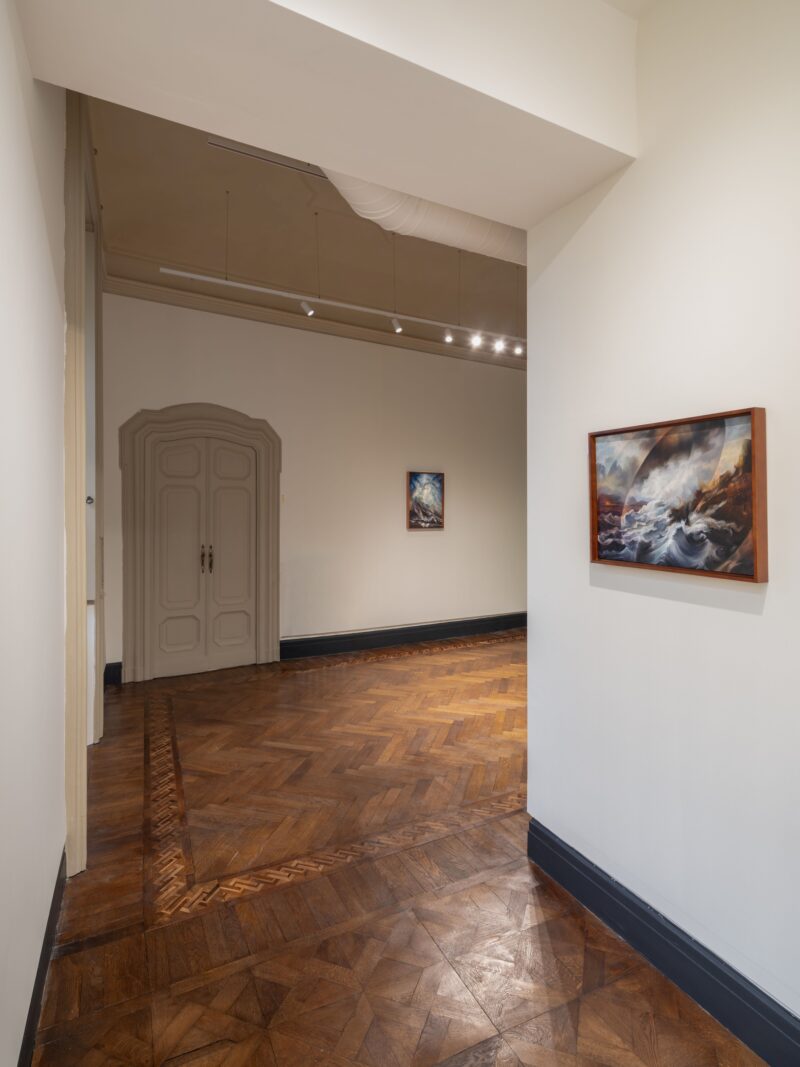 Installation shot from Maria Kreyn: Continuum, @ Robilant+Voena