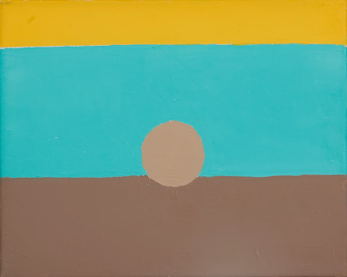 Etel Adnan, Untitled, 2013