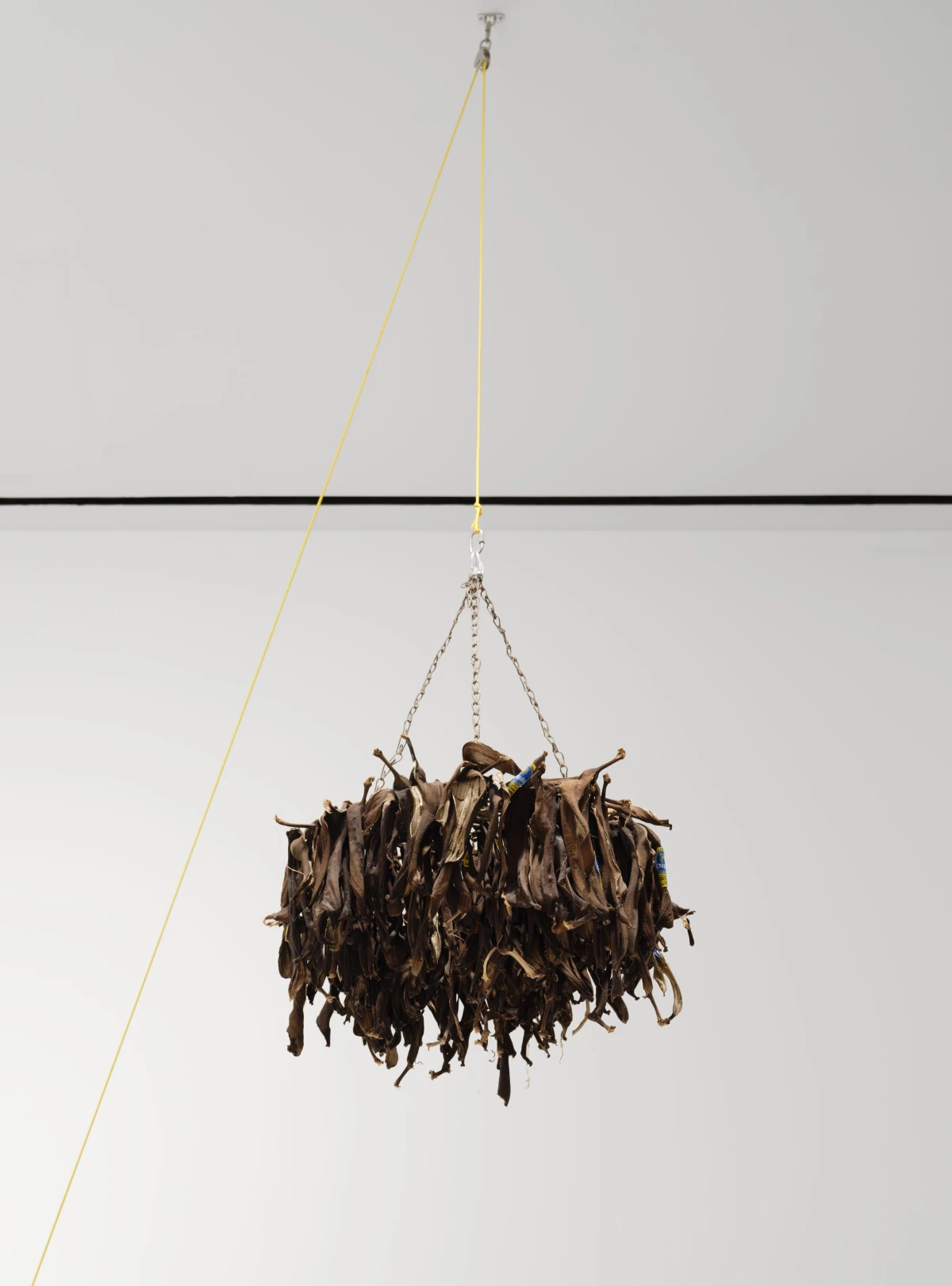 Nicole Eisenman, Studio Table + Banandelier (detail), 2022