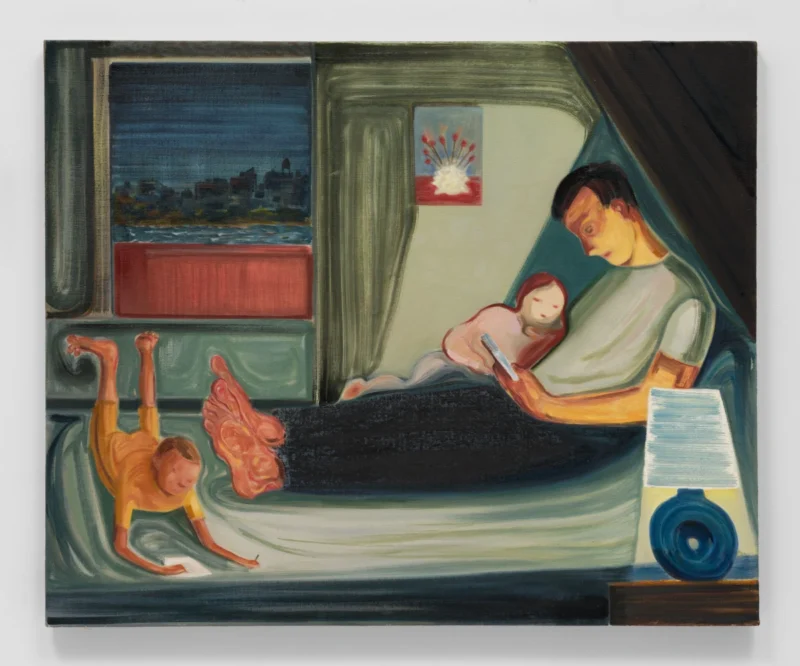 Nicole Eisenman, Hope Street with Freddy and George, 2016-2023